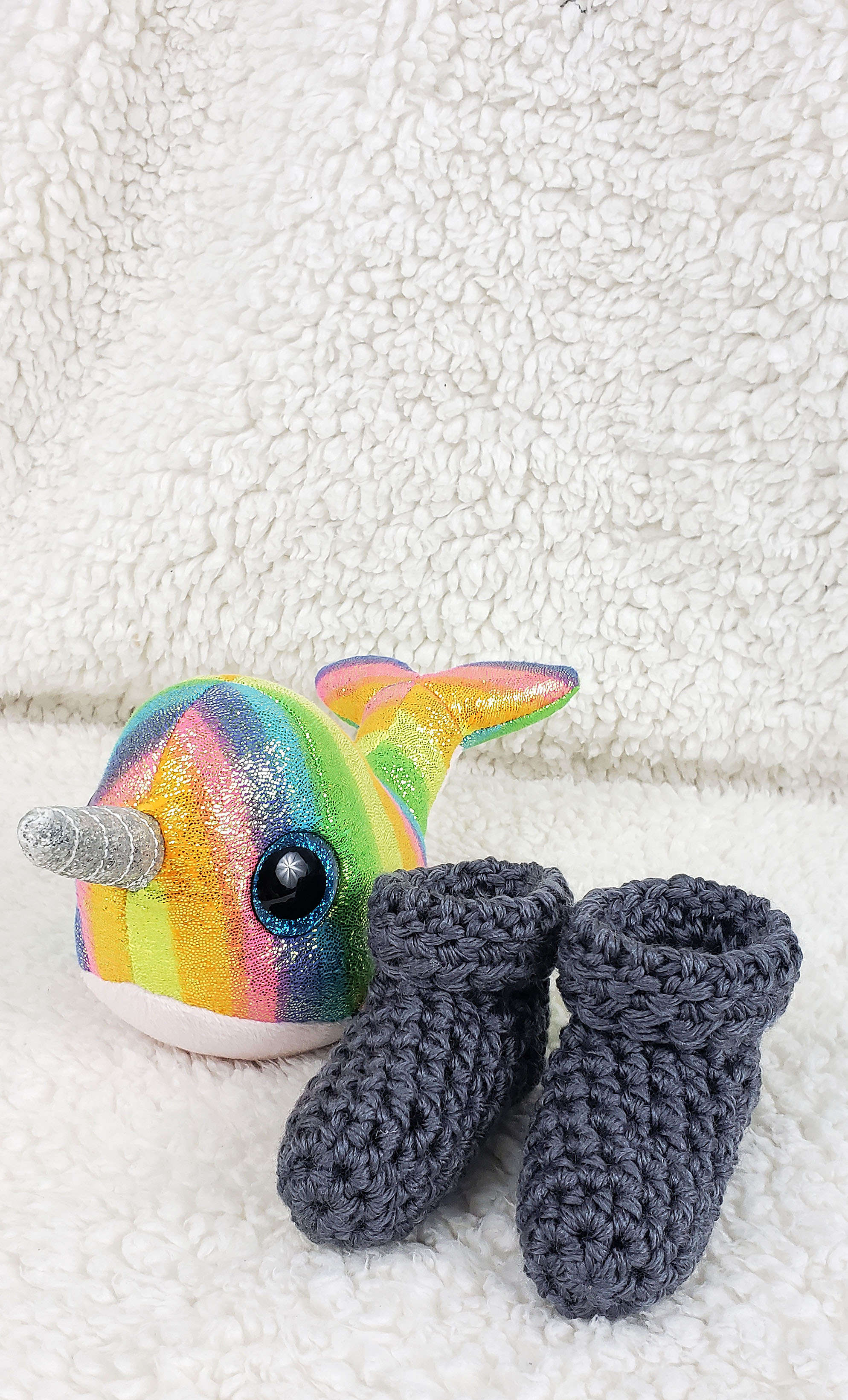 easy crochet baby slippers