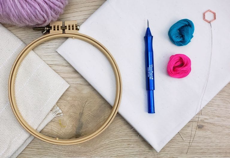 DIY punch needle kit | mushroom | craft kit | crafty gift | rug hooking |  beginner — Homebody DIY
