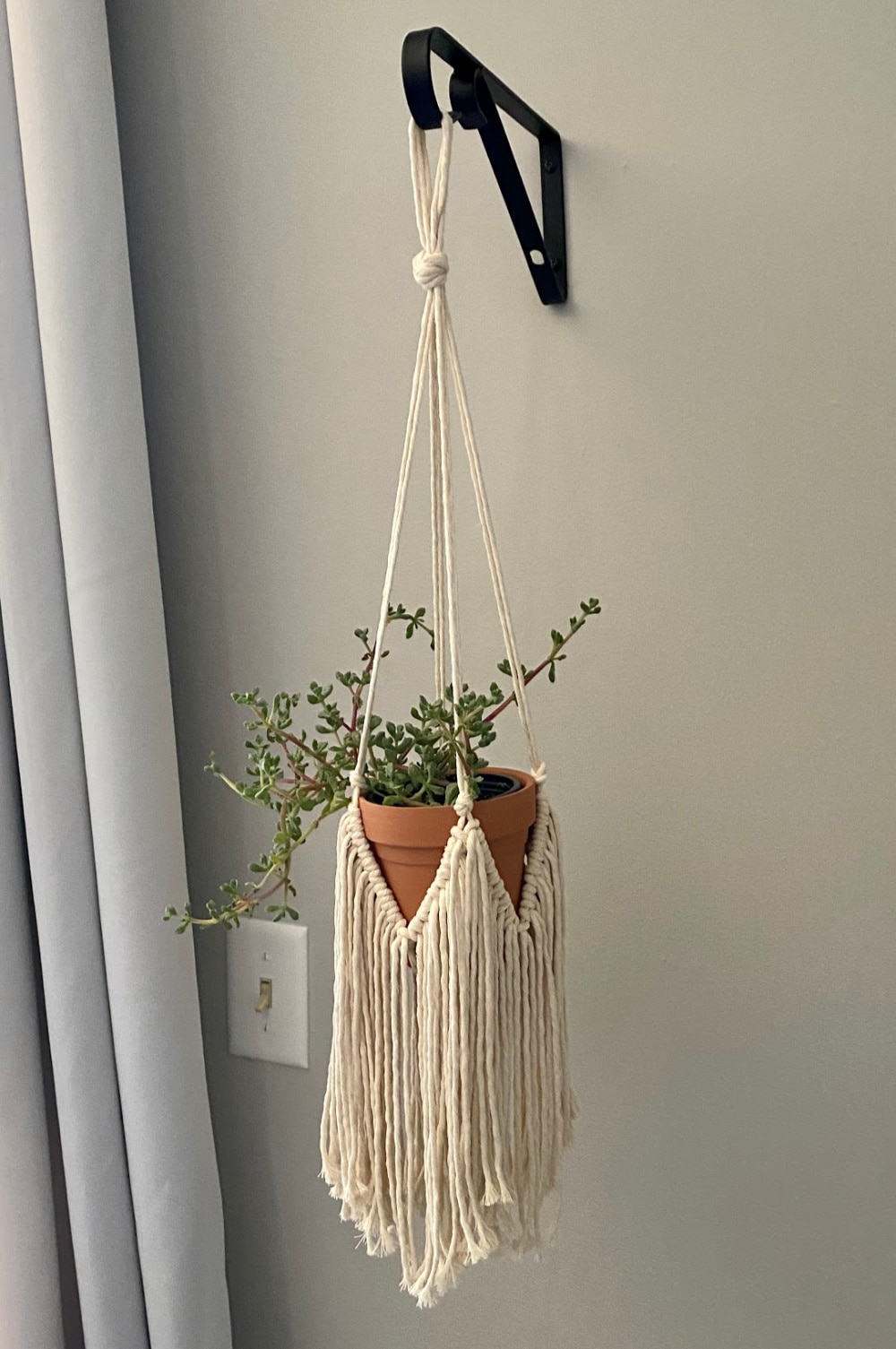 Extra Large Macrame Plant Hanger Long Plant Hanger Large 