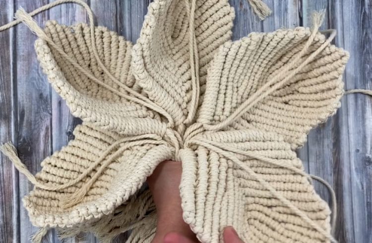 Large Macrame Flower Pattern DIY // Tutorial + Video | Marching North