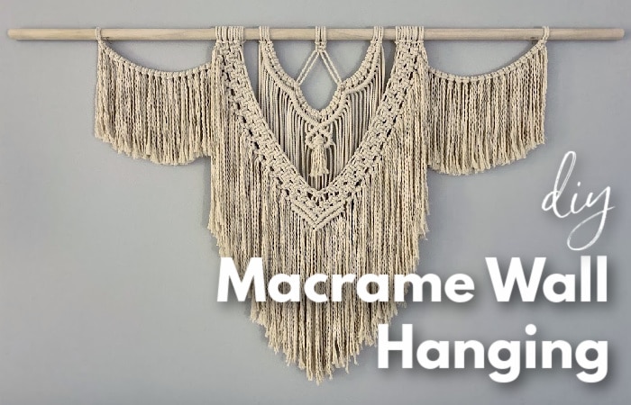 21 Free Step-by-Step Macrame Wall Hanging Patterns (Beginner