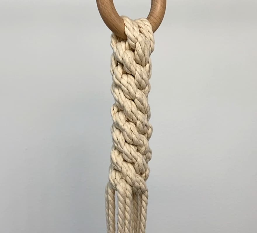 chinese crown knot macrame