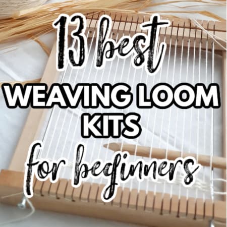 Beginner Weaving Loom Kit - Natural Finish Frame Loom