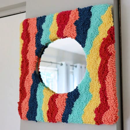 Punch Needle Carpet Tack Frame HOW TO 