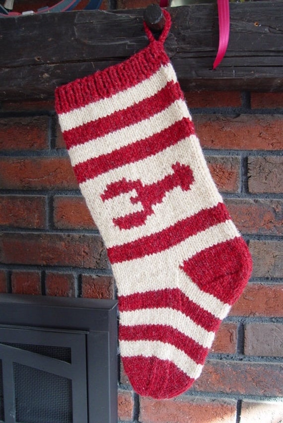 13 Festive Knitted Christmas Stocking Patterns