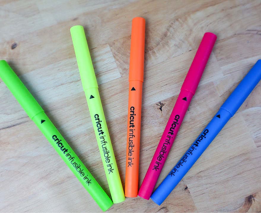 Cricut Infusible Ink Pens Markers Neons