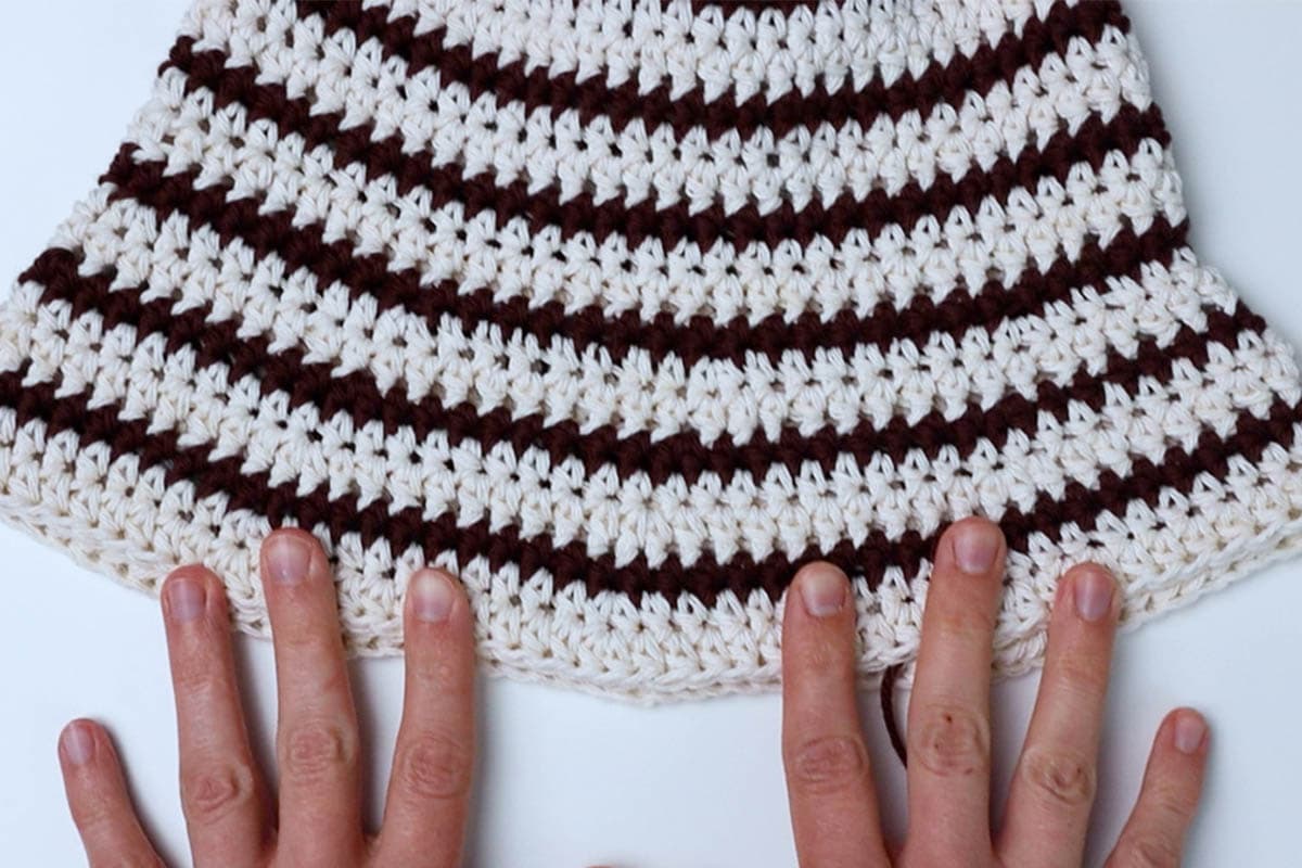 Scrappy Crochet Bucket Hat Pattern + Tutorial 🧶 Make & Do Crew