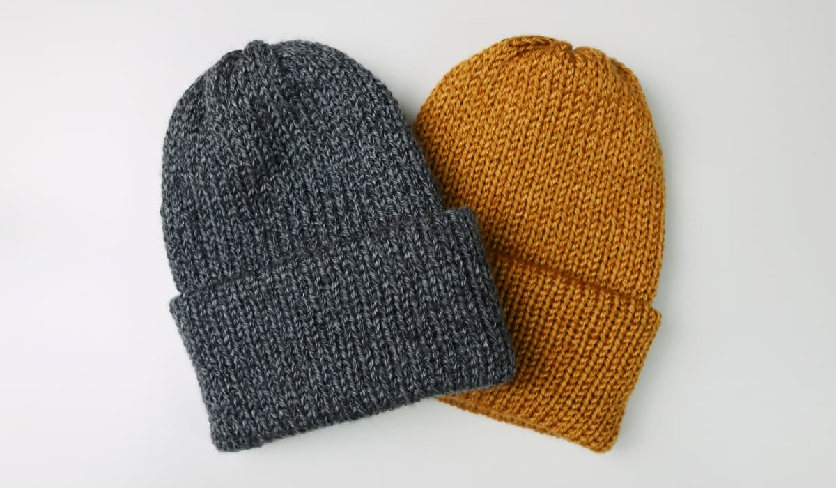 Knitting Machine Beanies - Sew Crafty Crochet