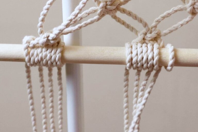 DIY Macrame Toy Hammock (Free Pattern & Video!) Marching North