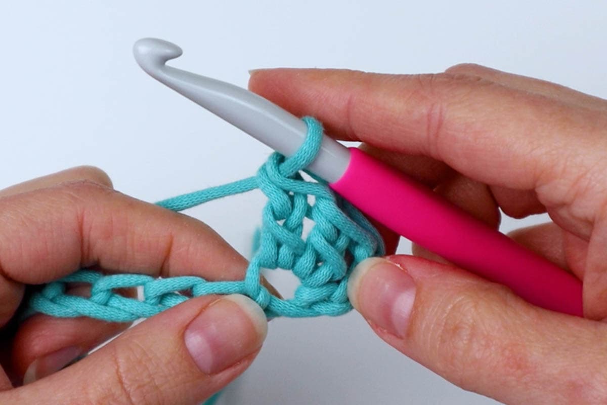 How to Crochet the V Stitch (Step By Step) | Marching North