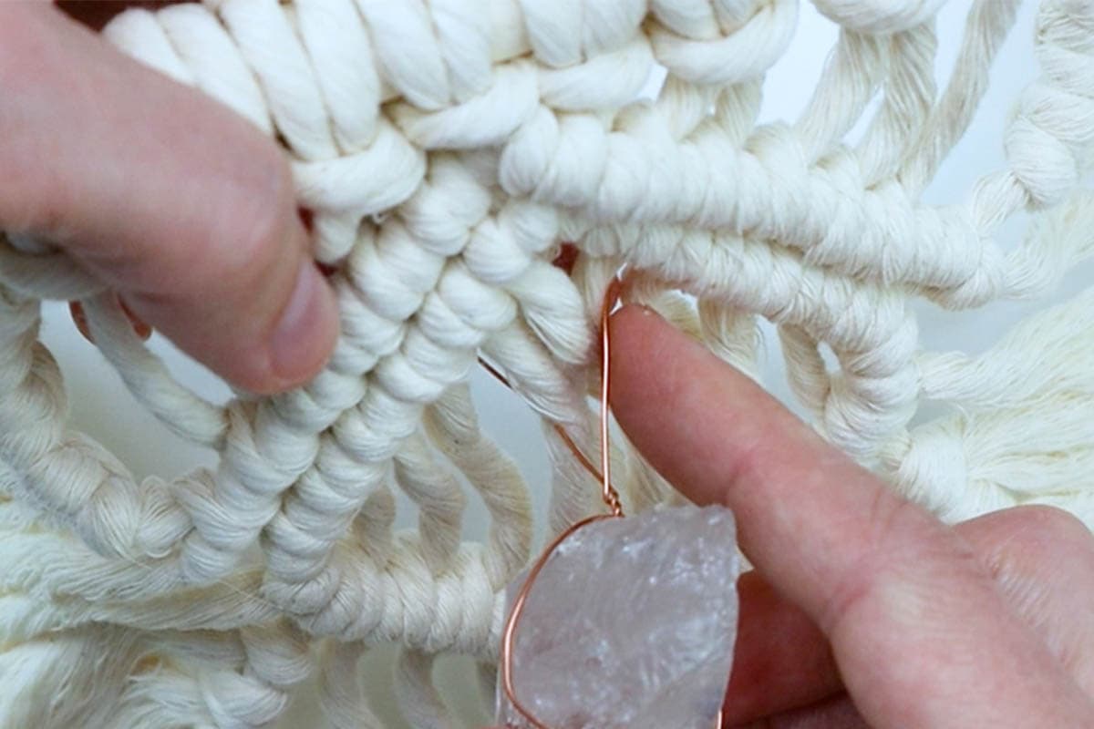 Macrame Pattern PDF Tutorial Download DIY Feather Fringe Wall Hanging How  to Dye Cord Ombre -  Canada