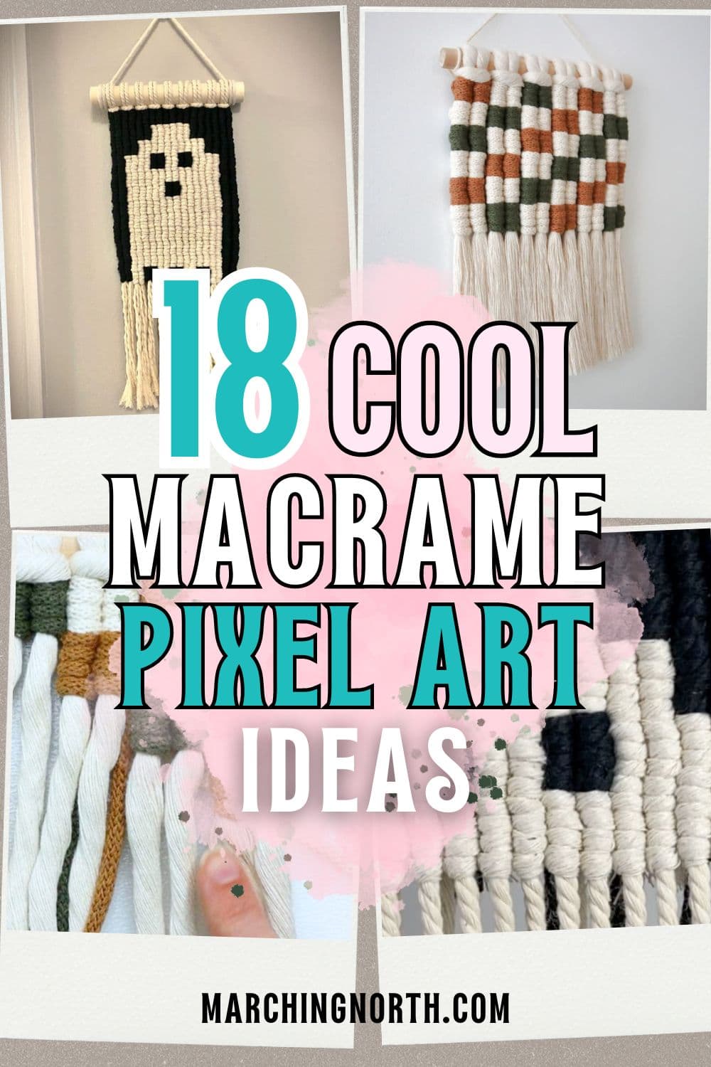 Pin image for pixel macrame ideas post